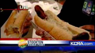 Lockford Cooks Up Sausage In Stockton [upl. by Annawat]