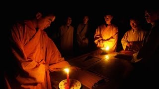 Morning Ceremony at the Shaolin Temple 5 am 201405 shaolinlt [upl. by Llewoh241]