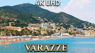 Varazze Italy Sun Sea and Serenity on the Riviera in 4k [upl. by Trin]