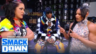 Bianca Belair isn’t here for Bayley Naomi’s alliance on SmackDown  WWE on FOX [upl. by Llenoj298]