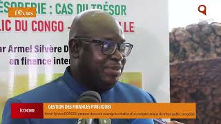 Armel Sylvère DONGOU propose les réformes du Trésor public congolais [upl. by Atenik69]