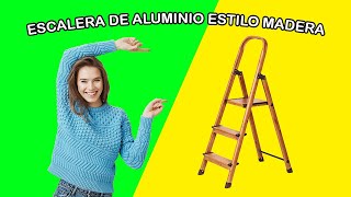 Escalera plegable de aluminio [upl. by Arebma]