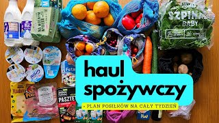 Haul bez sił 🥱  domowa herbata zimowa  haul spożywczy i meal plan na cały tydzień [upl. by Rahr840]