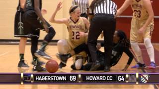 Howard CC vs Hagerstown CC TV Coverage 201516 NJCAA Womens Basketball [upl. by Mathew824]