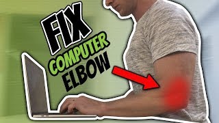 FIX COMPUTER ELBOW PAIN With This Elbow Mobility Exercise  LiveLeanTV [upl. by Tildie]