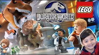 Aventuras con Dinosaurios de LEGO  LEGO Jurassic World Gameplay  Juegos para niños Lego [upl. by Aztilem]