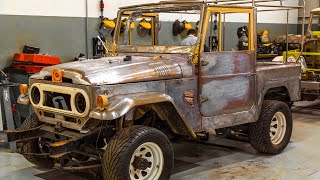 1966 Toyota Land Cruiser FJ40 Restoration Project [upl. by Nekcerb]