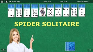 Spider Solitaire [upl. by Koss120]