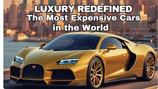 Luxury Redefined The Most Expensive Cars in the World [upl. by Lecram]