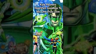 Kyle Rayner says a heartfelt goodbye to Donna Troy greenlantern dc comics wonderwoman [upl. by Gnuhp471]