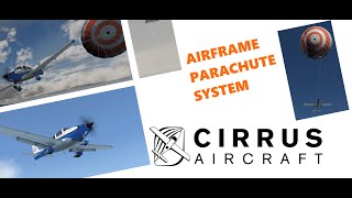 Emergency Activating CIRRUS Airframe Parachute Systrem CAPS When Engine Failed  TorqueSim SR22 [upl. by Ahsatak872]