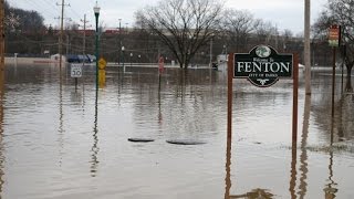 Watch The Floodwaters Consume Fenton Missouri  Newsy [upl. by Barnabe]