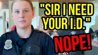 Female Cops Get Owned  Female Cop PISSED  First 1st Amendment Audit Fail [upl. by Leifeste]