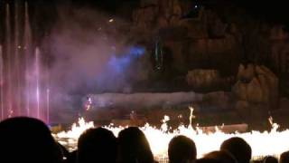 Mickey vs Maleficent During FANTASMIC  Disneys Hollywood Studios [upl. by Yv]