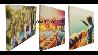 How to order printed Canvas from Canvera Yougraphy [upl. by Nnahteb]