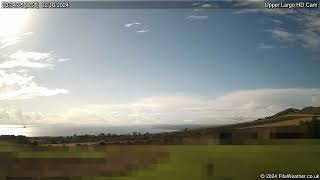 12 October 2024  Upper Largo WeatherCam Timelapse [upl. by Esirahc]