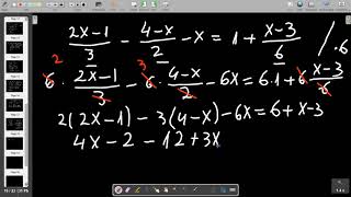 Mesimi 6 Provimet e Matures Matematike Tema 6 Zgjidhja e Ekuacioneve te Fuqise se Pare [upl. by Ferriter]