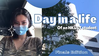 Vlog Day in a life  HKUST  Finals week and study spots [upl. by Yngiram]