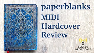 Paperblanks Midi Hardcover Notebook Review [upl. by Adnawat]