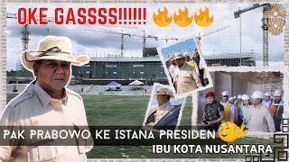 Presiden RI Terpilih Prabowo Berkunjung ke Istana Garuda IKN [upl. by Giacamo]