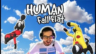 De la râs la haos Aventuri neprevăzute în Human Fall Flat [upl. by Arodaeht]