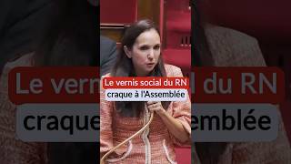 Une députée fait craquer le vernis social du RN à lAssemblée [upl. by Laux]