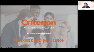 Procore  Criterion November Demo Days [upl. by Resiak543]