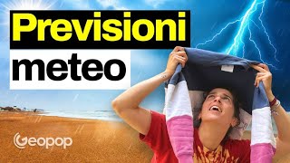 Come vengono fatte le previsioni del meteo e quando sono affidabili [upl. by Willmert139]