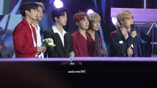 180111 BTS won the Album of the year GDA2018 [upl. by Aicnilav]