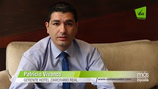 Patricio Vivanco Gerente Hotel Zamorano Real [upl. by Cecily]