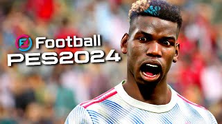 PLAYING PES eFOOTBALL 2024 [upl. by Geirk45]