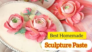 How To Make Sculpture Paste At Home [upl. by Tate]