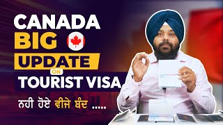 Canada Tourist Visa Big Update  Canada Visitor Visa Updates 2024  Touristal India [upl. by Capps]