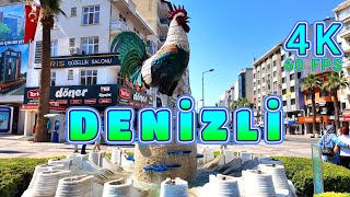 Denizlide Harika Bir Gün Merkez Yürüyüşü 4K UHD [upl. by Avrenim201]