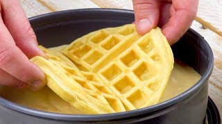 Toma 3 waffles y apriétalos fuerte sobre la masa ¿Por qué ¡Porque sabrá delicioso [upl. by Satsok]