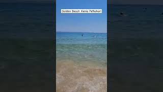 Golden Beach Xenia Pefkohori 🇬🇷 greece europeantravelbeachautomobilegrckagreecetravelsummer [upl. by Minnnie]