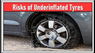 Risks on Driving Underinflated Tyres  carspec6696 [upl. by Edbert]