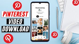 How to download videos from Pinterest  Pinterest video downloader online [upl. by Fruin]