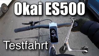 ⚡️E Scooter Okai ES500  Grover Rush  flic Scooter  Cityblitz Tiger  SXT Tito Testfahrt 🛴 [upl. by Bartholemy]