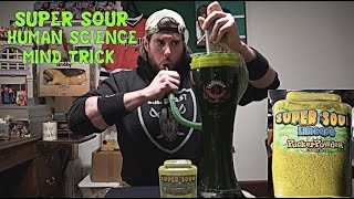 Inhaling a GIANT SUPER SOUR Drink in 48 Seconds or Less Without Puckering Your Face  LA BEAST [upl. by Doreen]