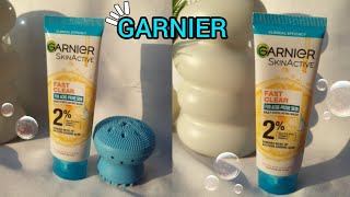 Garnier Fast Clear Acne Prone Skin Face Wash Review  Honest Review Shine up with Amna [upl. by Mailli624]