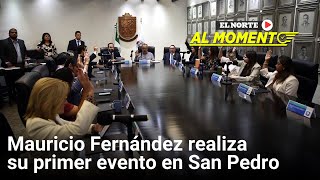 Mauricio Fernández realiza su primer evento en San Pedro [upl. by Gnen662]