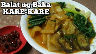 KareKare  Balat ng Baka wo peanut [upl. by Laeria]