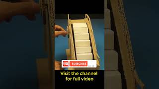 Science Projects  Escalator Working Model shorts youtubeshorts escalator diy [upl. by Oringas]