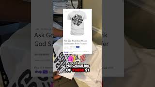 How To Make Your First 2000 With A TShirt Business tshirtprint faithbased tshirtbusiness [upl. by Akiehs755]