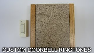 How to Add Custom Ringtones to a Wireless Doorbell [upl. by Edijabab502]