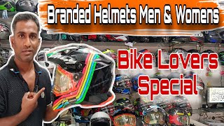 Branded Helmets Men amp Womens Bike Lover All Bike Accessories bike [upl. by Airetal]