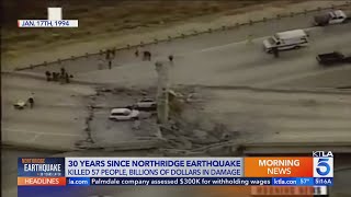 Deadly Northridge earthquake remembered 30 years later [upl. by Arocet971]