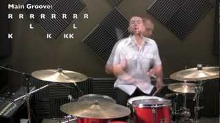 30 Second Drum Lesson  quotWhen The Levee Breaksquot  John Bonham [upl. by Petrie158]