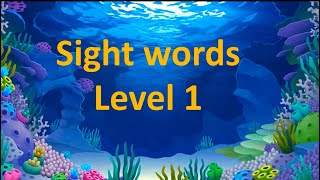 Sight words level 1  two letter wordsEnglishsimplesentenceskindergatensightwordsentences [upl. by Cliff]